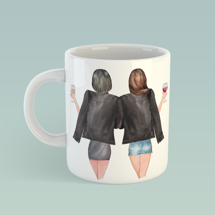 sisters 2095a κούπα καφέ απλή ή μαγική