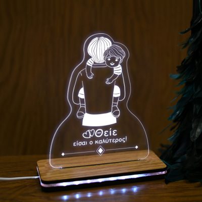 fotistiko led plexiglass 38 theios