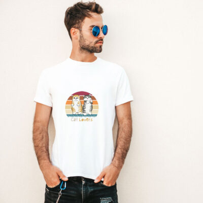 Man white tshirt 111819 Cat Lovers.png