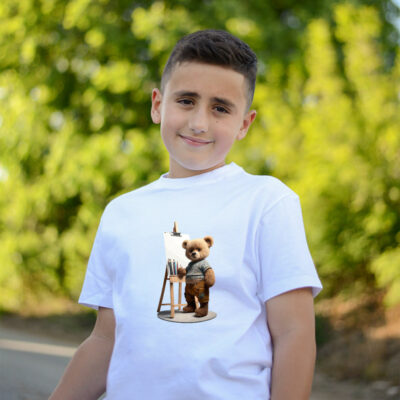 kids mockup boy 1212 teddy bear