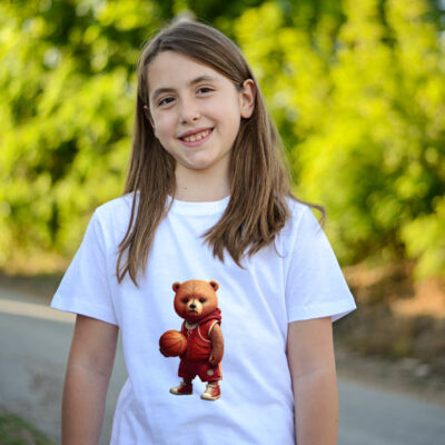 kids mockup girl 1203 teddy bear