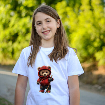 kids mockup girl 1205 teddy bear